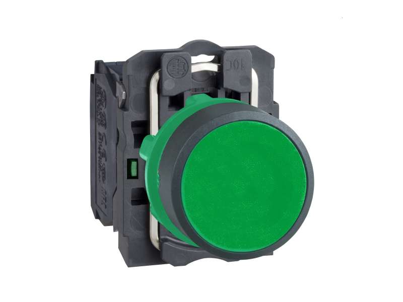 Schneider Electric Zeleni kompletni udubljeni taster Ø22 sa povratkom 1NO neobeleženo;XB5AA31