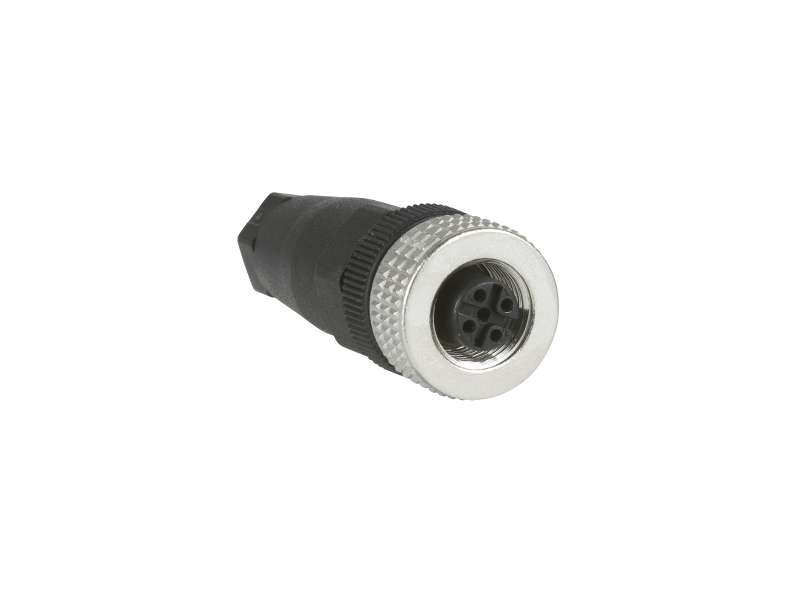 Schneider Electric ženski, M12, 4-pinski, ravni konektor - kablovska uvodnica Pg 7;XZCC12FDM40B
