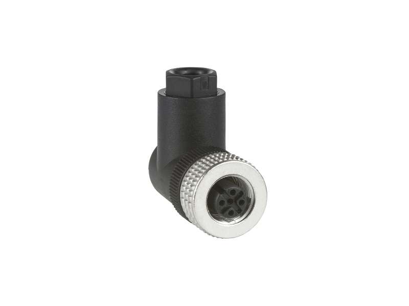 Schneider Electric ženski, M12, 4-pinski, zglobni konektor - kablovska uvodnica Pg 7;XZCC12FCM40B