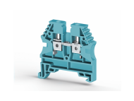 Klemsan 10mm2,screw type,single deck feed through terminal block,Insulation material PA,Blue, AVK 10; 304151