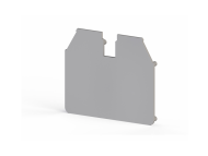 Klemsan 1,2 mm End plate, Insulation material PA, Grey , NPP AVK 16 RD; 444179