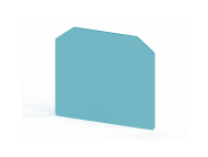 Klemsan 1,5 mm End plate, Insulation material PA, Blue , NPP / AVK 16; 444161