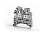 Klemsan 4mm2,screw type,single deck feed through terminal block,Insulation material PA,Grey , AVK 4 RD; 304210