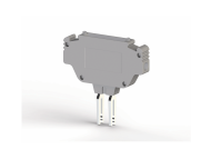 Klemsan Empty socket to put in diode or resistance for AVK 2,5 F and CF socket plug-in, AVK SKT; 498759