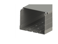 Klemsan Slotted wiring duct 120x60; 551023WS