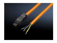 Rittal KABEL PRIKLJUČNI LED AC 3pin UTIKAČ | 2500400