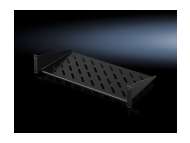 Rittal TS-IT 19 Polica  perforirana2HU, dubine 400mm, RAL9005 | 5501625