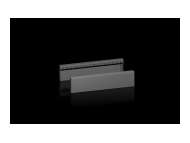 Rittal VX Base/plinth trim panel, side | 8660033