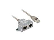 Schneider Electric Modbus “T” otcep - 1 x RJ45 muški i 2 x RJ45 ženski - kabl 1 m; VW3A8306TF10