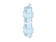 Schneider Electric 4P sabirnica signalnih vodova L1755 Linergy TA; LVS04203
