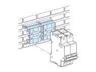 Schneider Electric 5 Practic adaptera - za uređaje širine do 10 mm - Prisma; LVS04224
