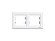 Schneider Electric Asfora - horizontalni ram za 2 elementa - beli;EPH5800221