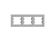 Schneider Electric Asfora - horizontalni ram za 3 elementa, aluminijum;EPH5800361
