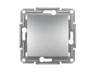 Schneider Electric Asfora - jednopolni prekidač, vijčani priključak, bez rama, aluminijum;EPH0100361