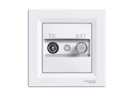 Schneider Electric Asfora - TV-SAT prolazna - 8dB bela;EPH3400321