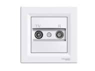 Schneider Electric Asfora - TV/R prolazna - 4dB bela;EPH3300221