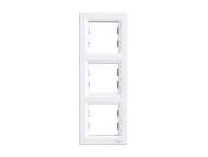 Schneider Electric Asfora - vertikalni ram za 3 elementa - beli;EPH5810321