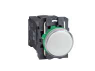 Schneider Electric Bela kompletna signalna lampica Ø22 ravna sočiva sa BA9s sijalicom 220..240V;XB5AV41