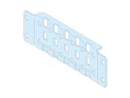 Schneider Electric Bočni nosači (2), Š = 400 mm, za D = 400 mm; LVS03584