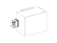 Schneider Electric Canalis - napojna jedinica 630 A za KSA - 630 A - desna montaža