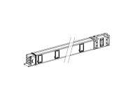 Schneider Electric Canalis - ravni vodni deo - 630A - 10 otcepnih utičnica - 3L+N+PE - 5m - beli