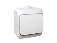 Schneider Electric Cedar Plus - jednopolni prekidač - 16AX, beli;WDE000510