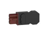 Schneider Electric DC female connector for Multi-fixing LED lamps, 3P, screw connection, 250V/16A;NSYLAMDCF