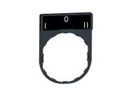 Schneider Electric Držač oznaka 30 x 40 mm sa natpisom 8 x 27 mm I-O-II;ZBY2186