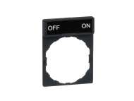 Schneider Electric Držač oznaka 30 x 40 mm sa natpisom 8 x 27 mm OFF-ON;ZBY2367