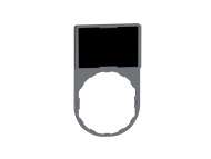 Schneider Electric Držač oznaka 30 x 50 mm sa neobeleženom natpisom 18 x 27 mm;ZBY6101