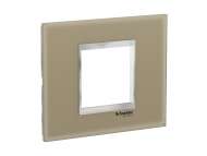 Schneider Electric Easy Styl, dekorativni ram, 2 modula, svetlosmeđi;LMR7922038