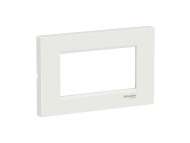 Schneider Electric Easy Styl, dekorativni ram, 4 modula, beli; LMR7254001