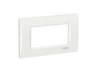 Schneider Electric Easy Styl, dekorativni ram, 4 modula, beli;LMR7364001