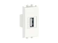 Schneider Electric Easy Styl, komunikaciona utičnica, USB, 1 modul, bela;LMR9810001