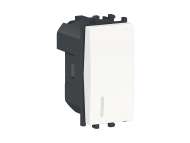 Schneider Electric Easy Styl, prekidač, 1P, 1 modul, beli;LMR1401001
