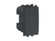 Schneider Electric Easy Styl, taster, za upravljanje, 1 modul, crni;LMR0120003