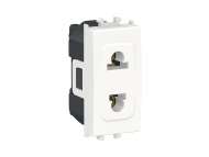 Schneider Electric Easy Styl, utičnica, 2P, 1 modul, bela; LMR5510001