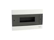 Schneider Electric Easy9 EU, ugradna tabla, 1x12 M, 2 priključna bloka PE/N, zatamnjena vrata; EZ9EUA112