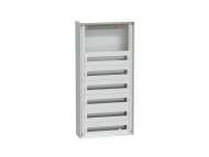 Schneider Electric Enclosure, PrismaSeT G, for modular devices, wall mounted, W600mm, H1230mm (6R + incomer), IP30, with front plates, Pack 250; LV