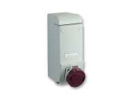 Schneider Electric Industrijska utičnica - 16 A - 2P - 400 V AC - IP 65 - nadzidna ; 83077