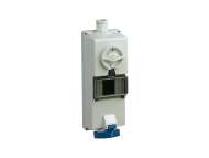 Schneider Electric Isoblock utičnica sa blokadom - 16 A - 2P + E - 200...250 V AC - IP65 - nadzidna ; 82754