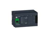 Schneider Electric Kontroler M241 24 IO tranzistorski NPN Ethernet CAN master;TM241CEC24U