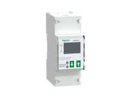 Schneider Electric modular single phase power meter iEM2455 - 230V - 100A with communication Modbus; A9MEM2455
