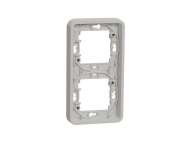 Schneider Electric Mureva Styl - noseći ram - dvostruki - vertikalni - beli;MUR39151