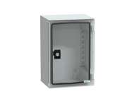 Schneider Electric nadzidni orman ABS/PC monoblok IP66 V310xŠ215xD160mm providna vrata;NSYPLM32TG