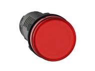Schneider Electric Okrugla signalna lampica Ø 22 - red - integral LED - 110 V DC - screw clamp terminals;XA2EVFD4LC