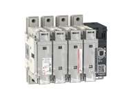 Schneider Electric Osigurač rastavljača prekidača, FuPacT GSD160, 160 A, 4 pola, tip osigurača DIN NH00, prednja i desna bočna kontrola;LV481424