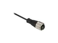 Schneider Electric ožičen konektor XZ - ravni ženski - 1/2''20 UNF - 3-pinski - kabl PUR 2m;XZCP1865L2
