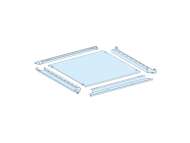Schneider Electric Plain gland plate, PrismaSeT P, IP55, for enclosure W 650mm D 400mm; LVS08486