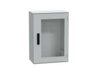 Schneider Electric poliesterski nadzidni orman IP66 847x636x300mm zaključ. u 3 tačke providna vrata;NSYPLM86TVG